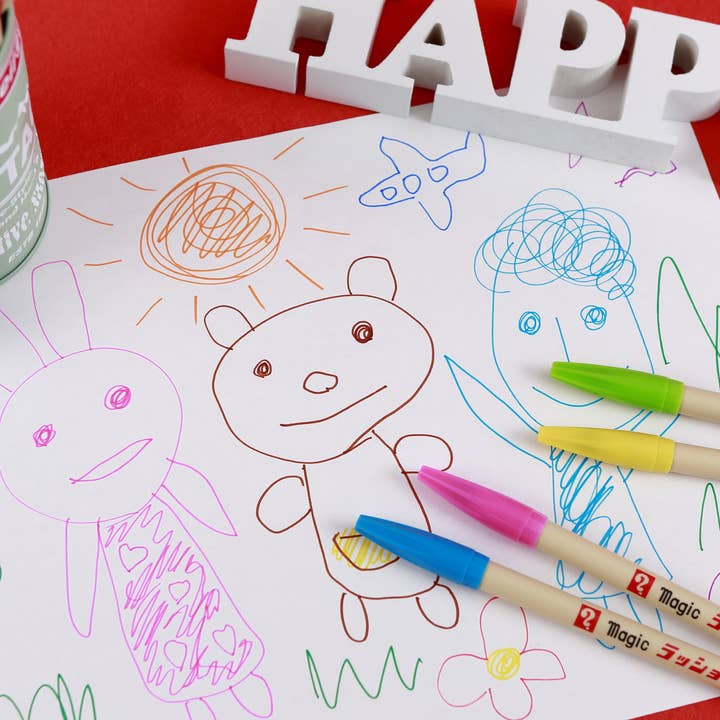 NAKABAYASHI Stationery - Wholesale Marker - Magic Rashon Fine Pen for Drawing (Non-Permanent Marker)4