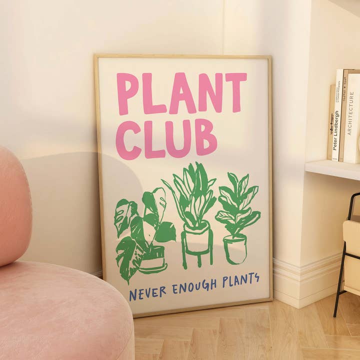 April Lane Art - Wholesale Art print - Plant Club Print2