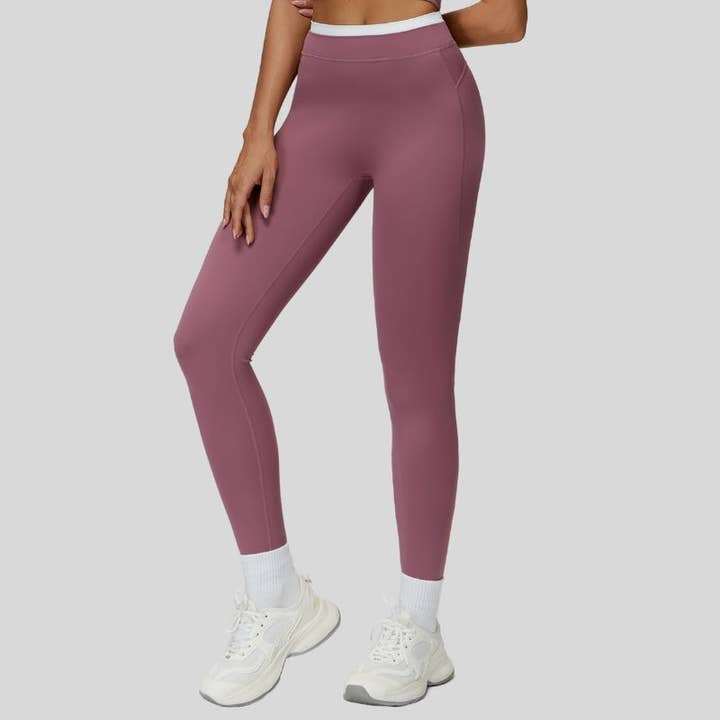 WONDERXFANS - Wholesale Athletic/lounge leggings – Women's - Contrast-colored sport leggings21