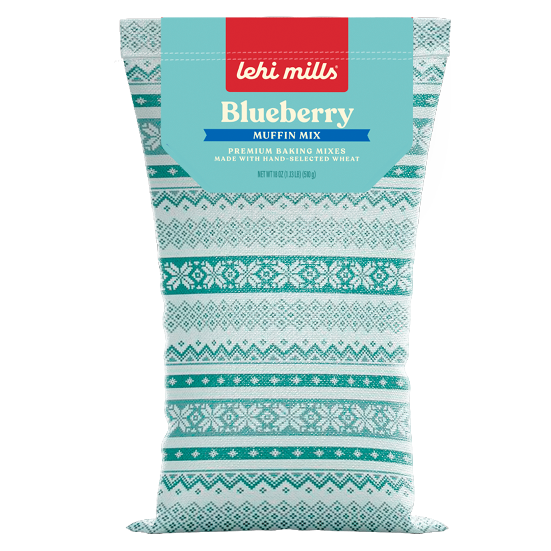 Lehi Mills - Wholesale Muffin Mix - Cotton Bag Blueberry Muffin Mix0