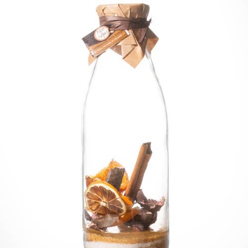 Délices Métisses - Wholesale Cocktail Mix/Syrup - Preparations “Orange Lemon Passion” for Arranged Rums 1L0