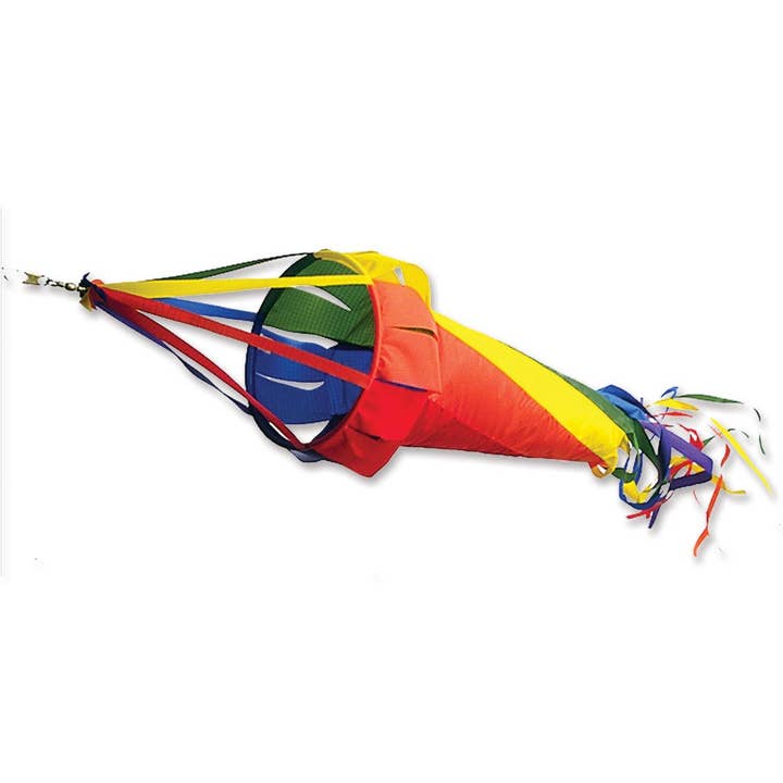 60 in. Spinsock - Rainbow for wholesale by Premier Kites & Designs