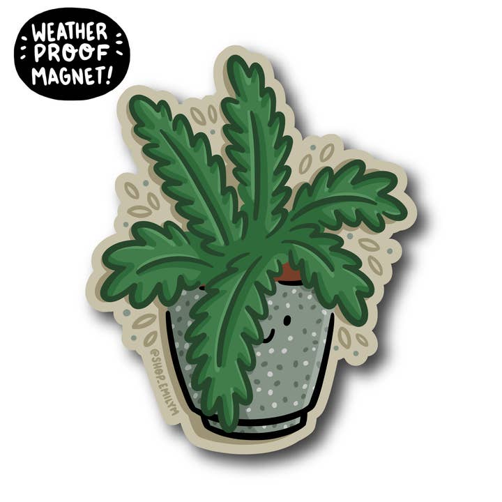 House Plant Magnet for wholesale by Shop Emily M