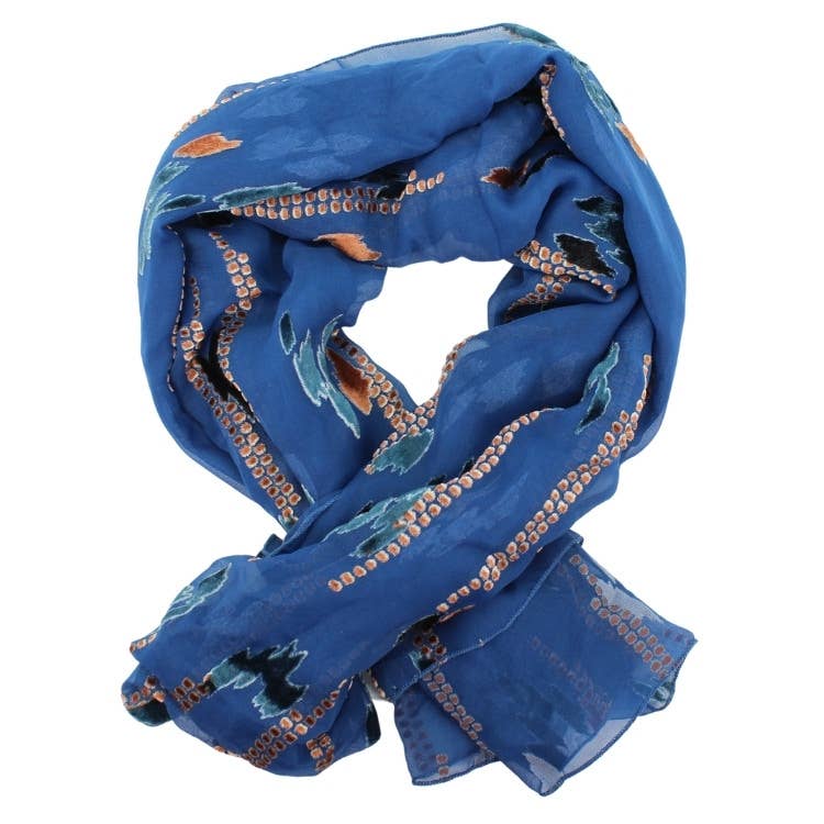 Dana Herbert - Wholesale Scarf - Women's - Burnout Velvet Scarf5