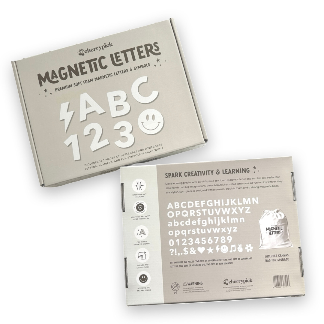 Cherrypick - Wholesale Magnet - Kids & Baby - Soft Foam Magnetic Letters & Symbols 150pc Set5