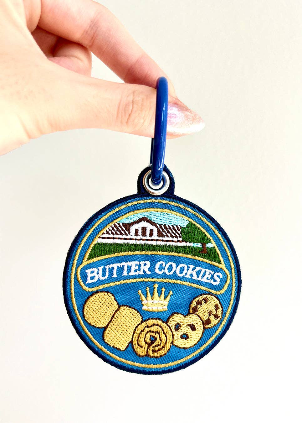 Maobabie - Wholesale Keychain - Women's - Butter Cookie Tin Embroidered Keychain1