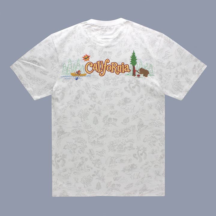 Custom Whimsical California Forest T-Shirt for wholesale by catstudio