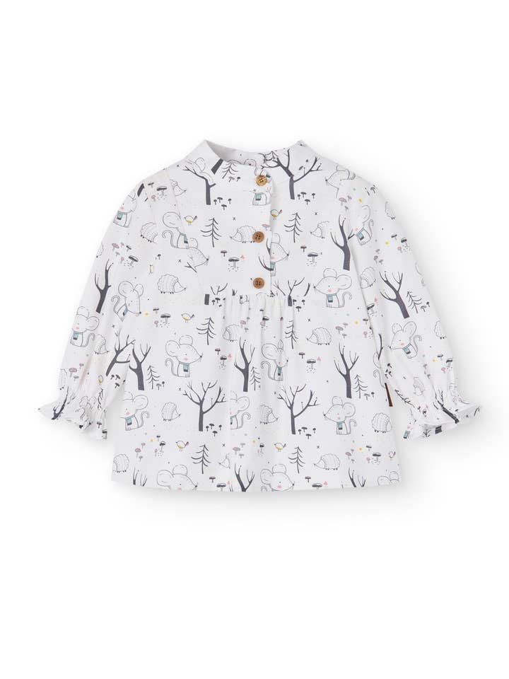 Robe de bébé imprimée Cocote et Charanga pour la vente par Charanga