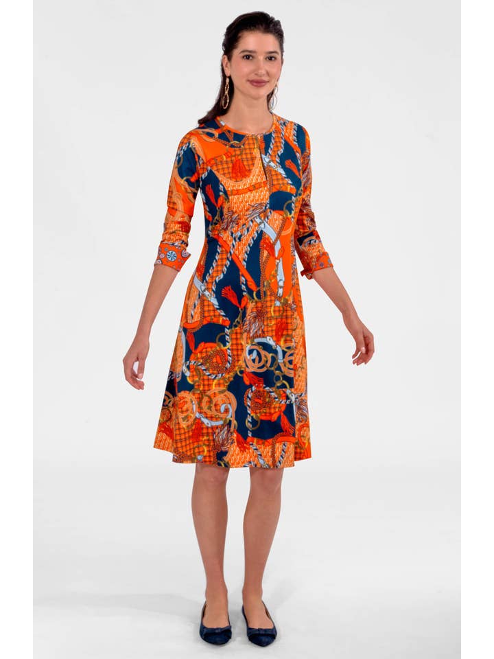 Gretchen Scott LLC - Wholesale Dress - Women's - Twirly Whirly Dress - Ditto8