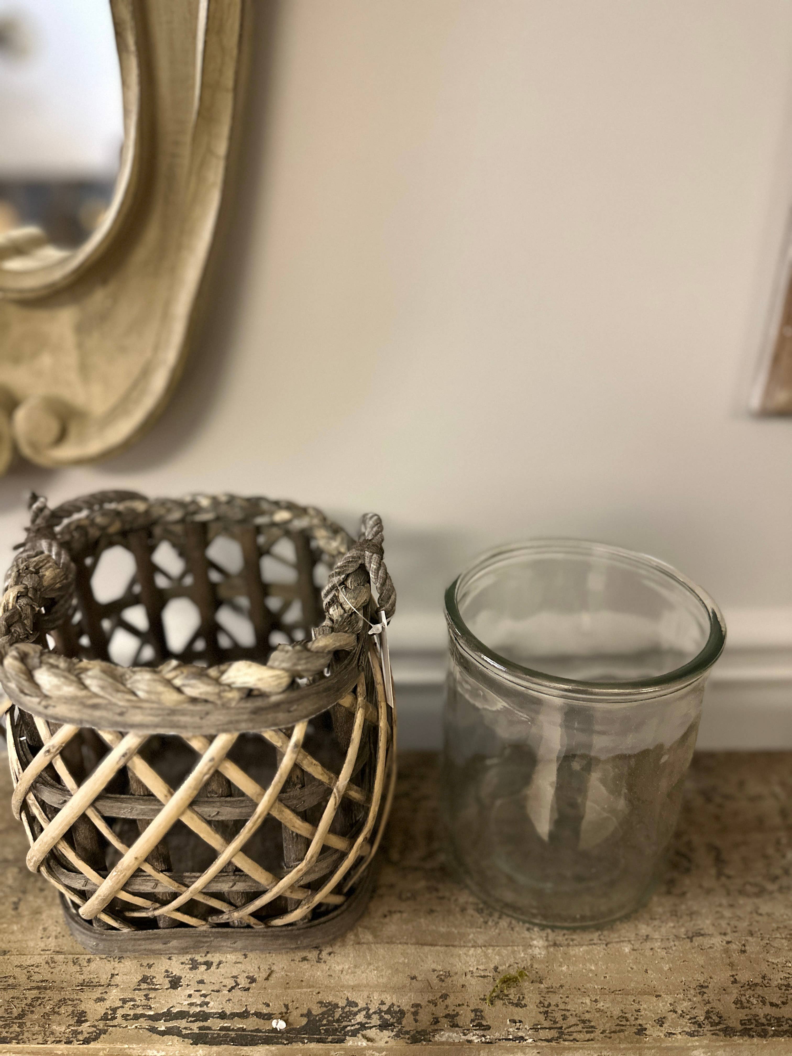 Vagabond Vintage - Vente Lanternes - Lanterne en saule4