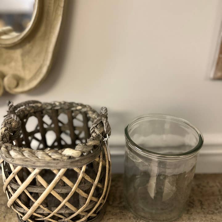 Vagabond Vintage - Vente Lanternes - Lanterne en saule4