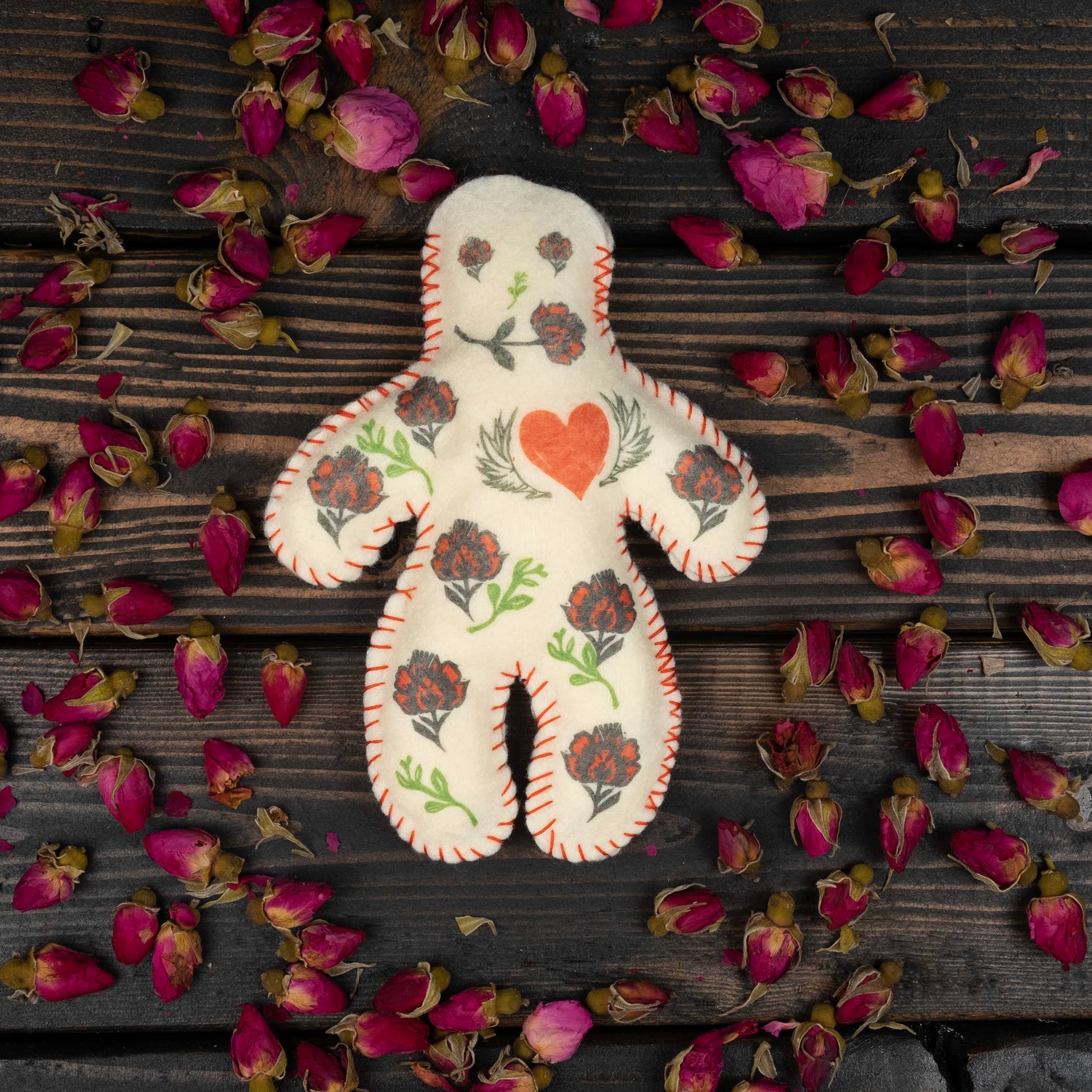 Phoenix Revolution Press - Vente Kit de bricolage - Kit Poppet - Kit de Sortilège d'Amour Poppet Fournitures de Sorcellerie3