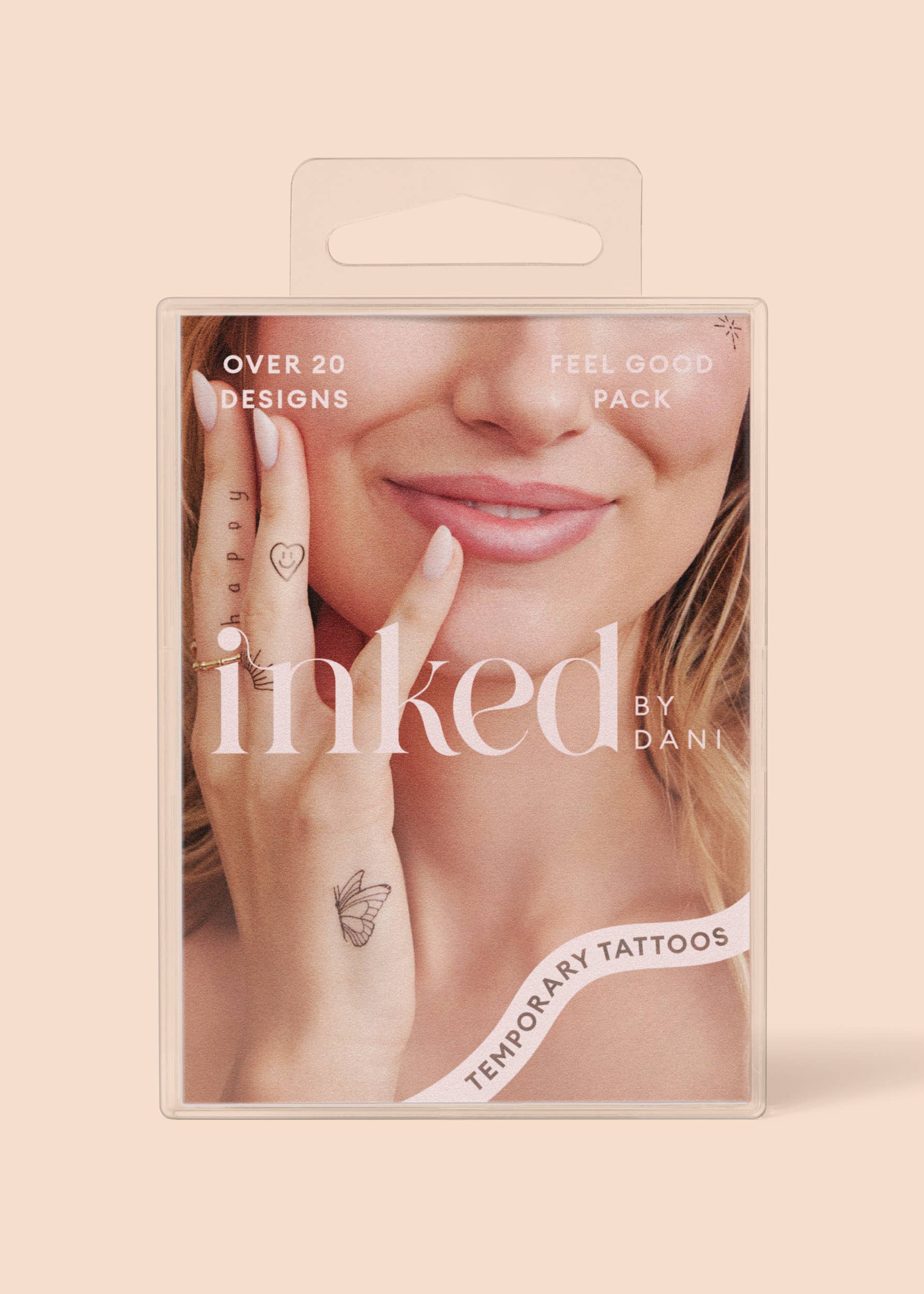 INKED by Dani - Wholesale Temporary Tattoo - Feel Good Temporary Tattoo Pack14