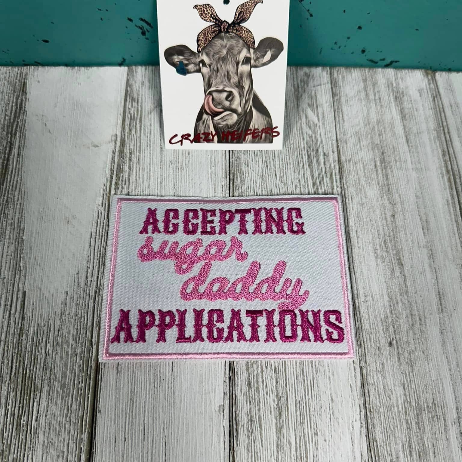 Crazy Heifers Wholesale - Wholesale Patch - Embroidered Statement Patches-Iron on V428
