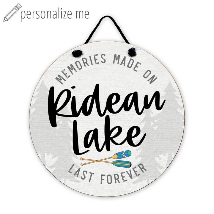 Memories Made On (Custom) | Wood Sign for wholesale by Pinetree Innovations