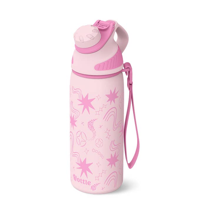 Sunburst Wiggle 20 oz Water Bottle for wholesale by Ottle Hydration