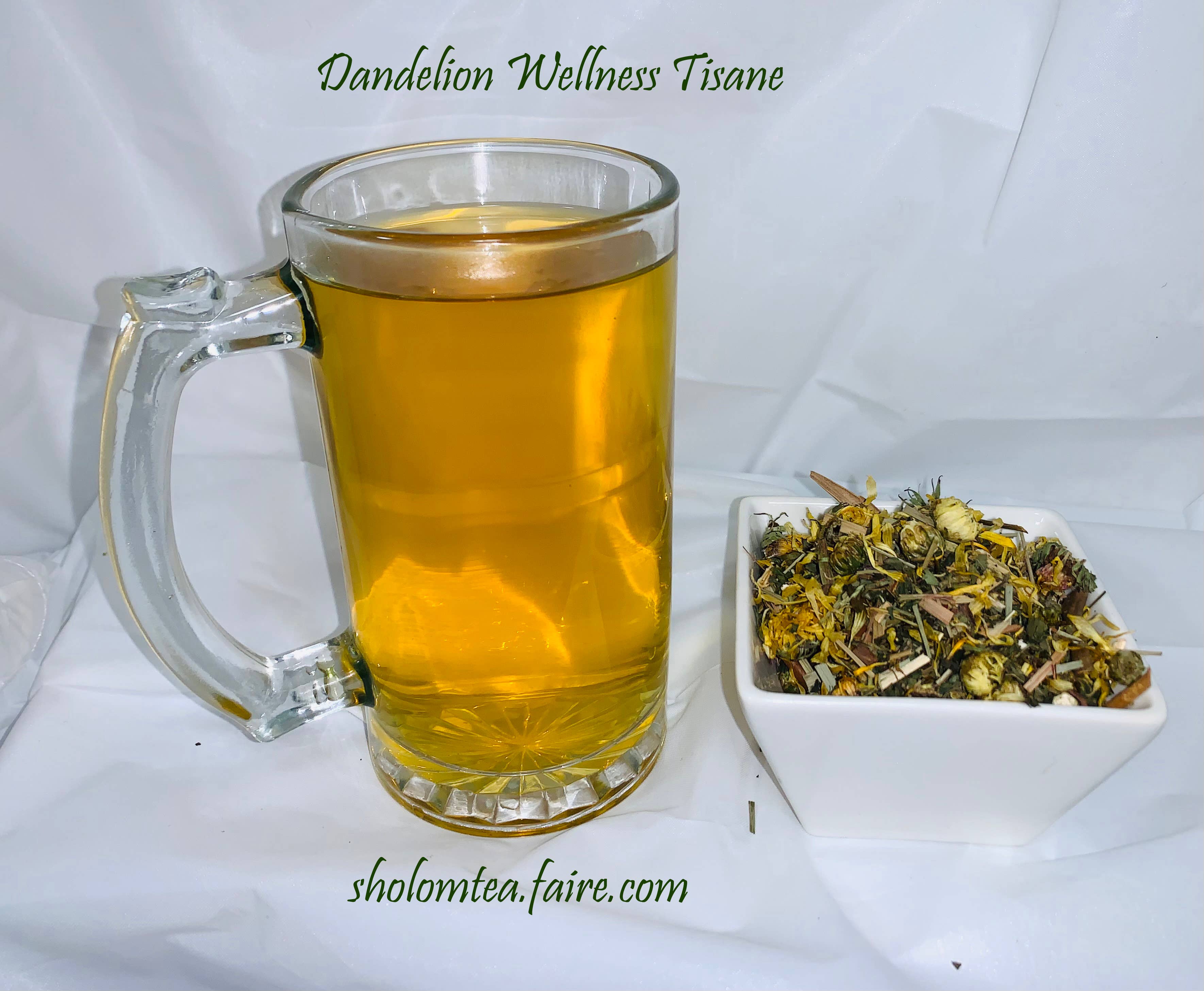 Sholom Tea - Wholesale Health/Detox Tea - Wellness Tisanes - Dandelion Leaf & Root Blend1