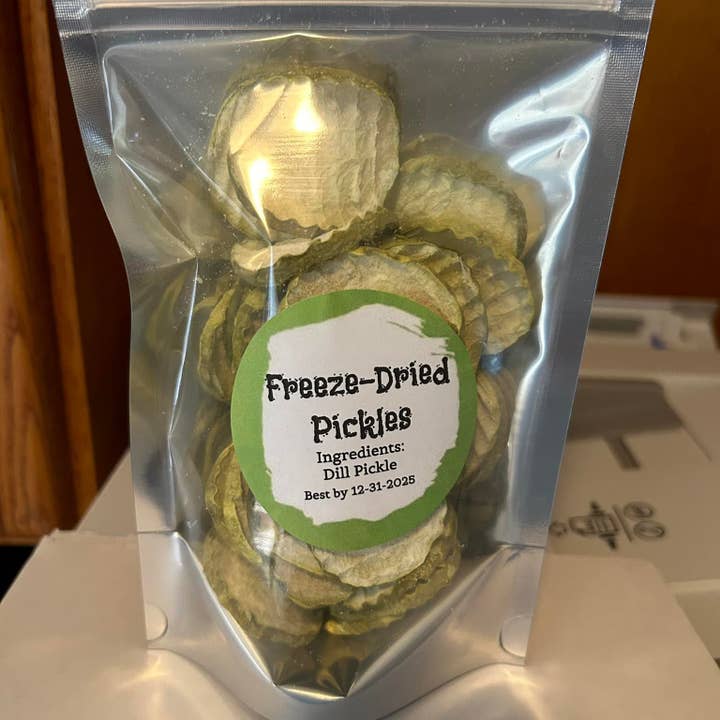 Freeze Dried Pickle Favorites and more - Wholesale Pickled Vegetables - Freeze Dried Garlic Pickles