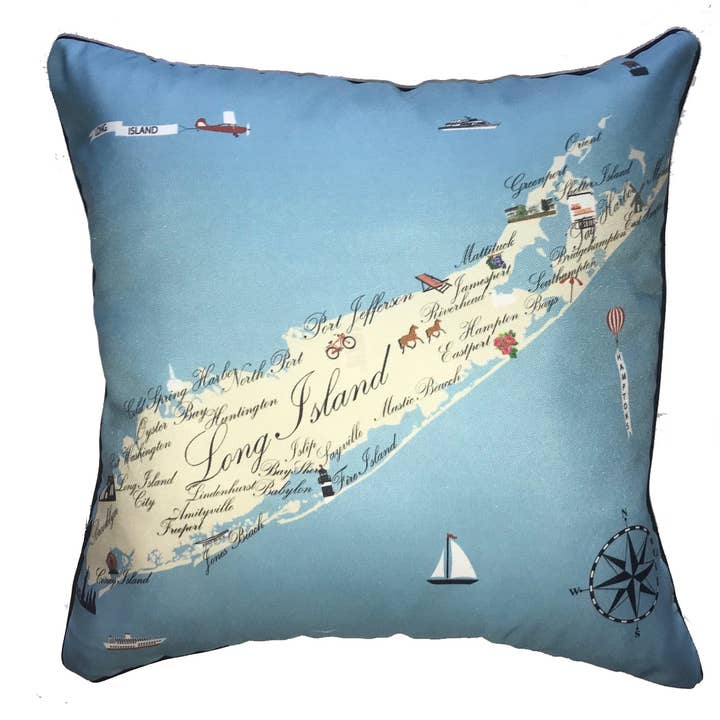 Destination Custom Pillow 18x18 Outdoor by Taylor & Co. for wholesale by Taylor & Co. - The Taylor Collection