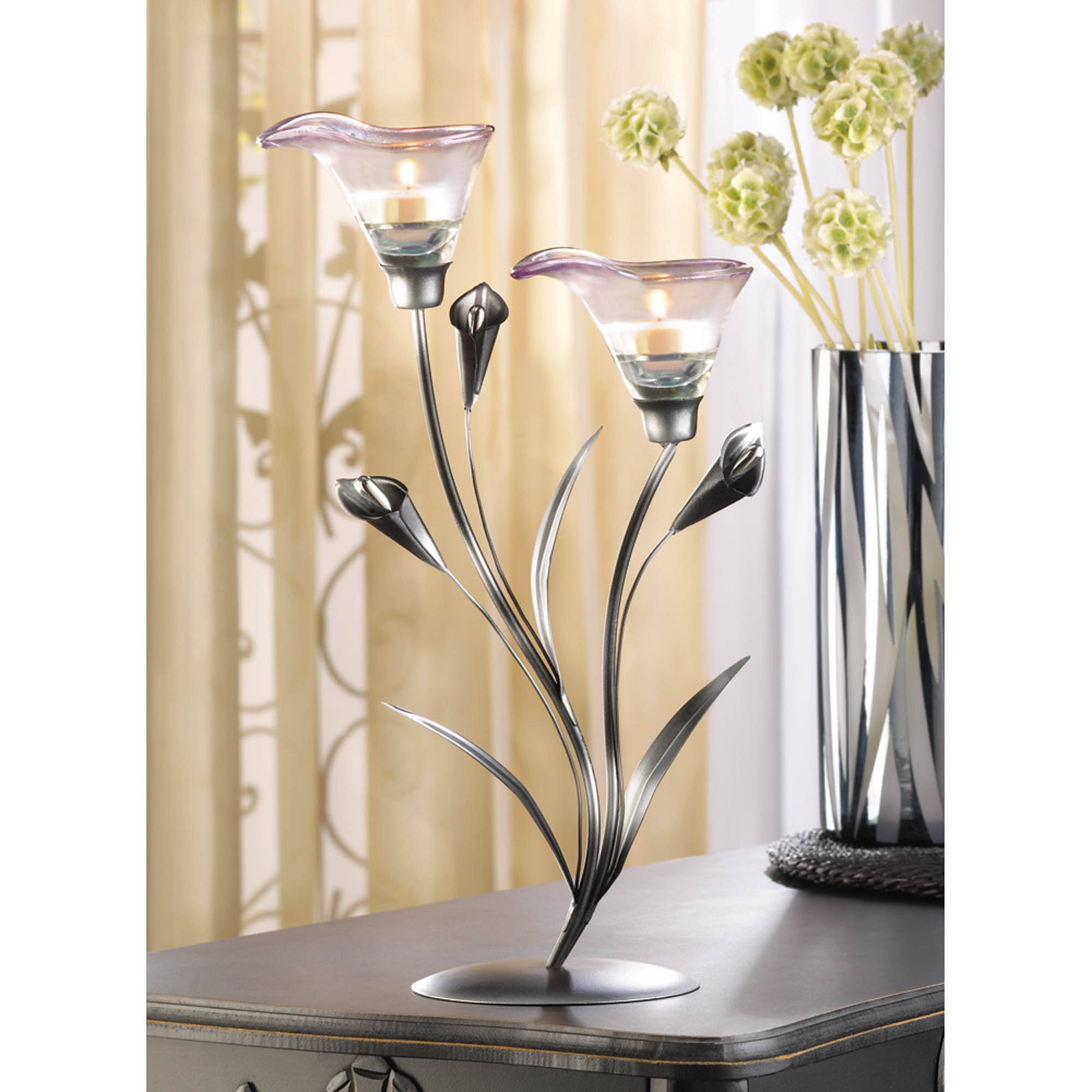 Zingz Home - Wholesale Candle Holder - Calla Lily Candleholder1