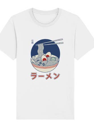 Voksen T-shirt til mænd - ramen for engroshandel hos Koloris
