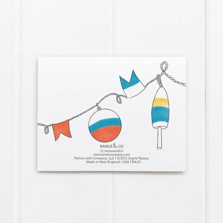Ramus & Co. - Wholesale Baby Card - Welcome Aboard Greeting Card
