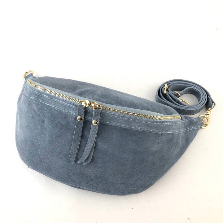 MILANO AMOUR - Wholesale Belt Bag - Women's - POUCH MOSS ECO SUEDE
