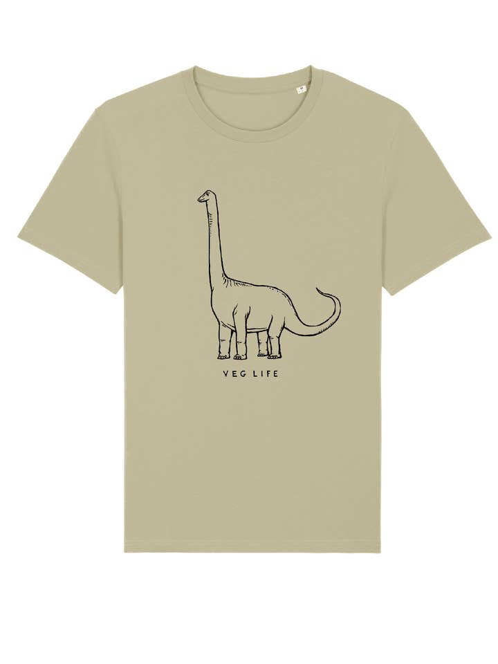 Printed by Us – wholesale Screen printed t-shirt – unisex – 'Veg Life' T-Shirt - Helen Drake0