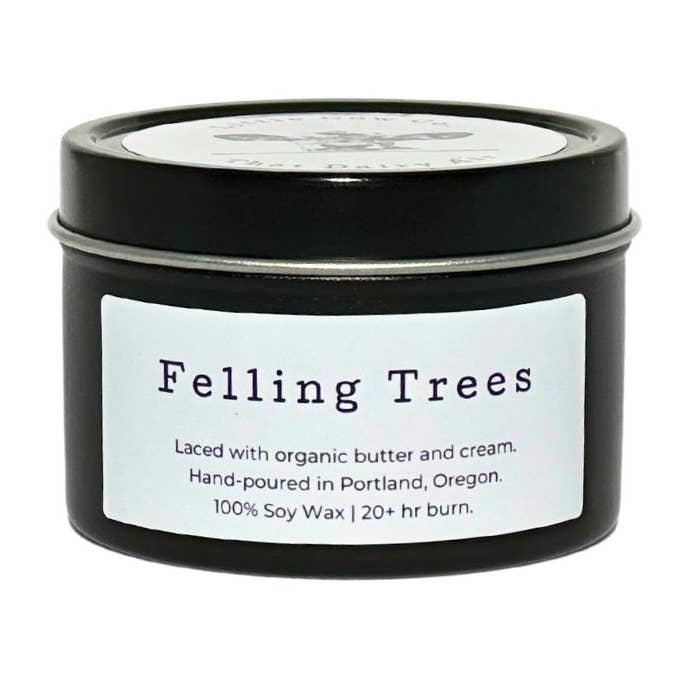 Felling Trees - Travel Tin for wholesale by Little Cow Co