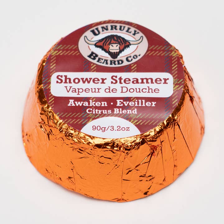 Shower Steamer - Citrus Blend for wholesale by Unruly Beard Co