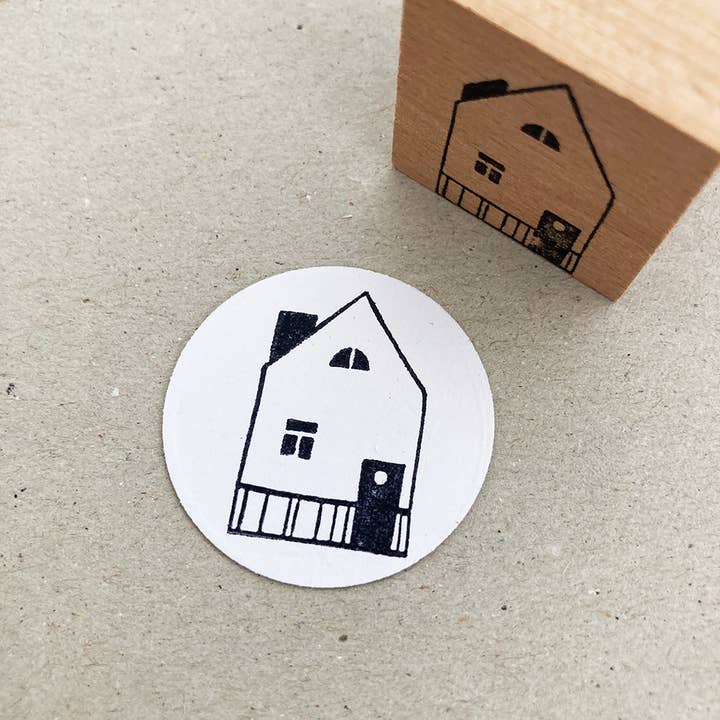 Tampon en caoutchouc | Maison 2 pour la vente par Meissa print