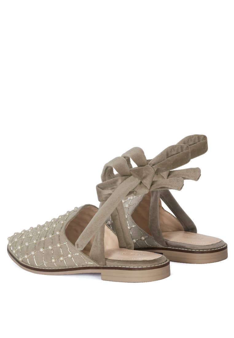 Rag Company - Wholesale Mules - Women's - ASANTE CRISSCROSS BEADED VEIL VELVET MULES1