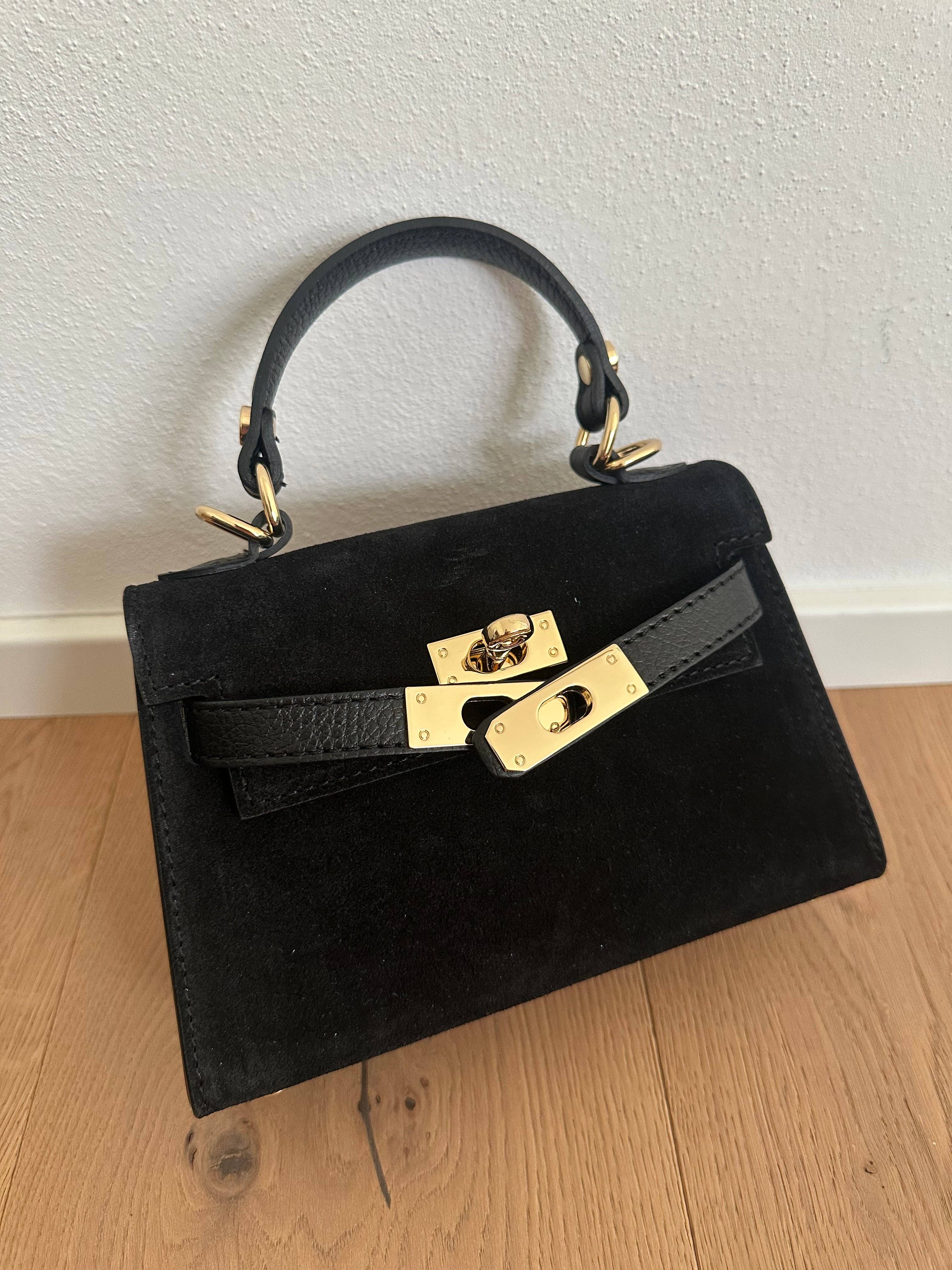 Zhade – wholesale Top handle bag – women's – MINI K- suede1