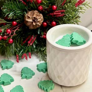 Christmas Tree Sugar Cookie Wax Melts - Festive Holiday Frag for wholesale by Sugar and Spice Custom Creations