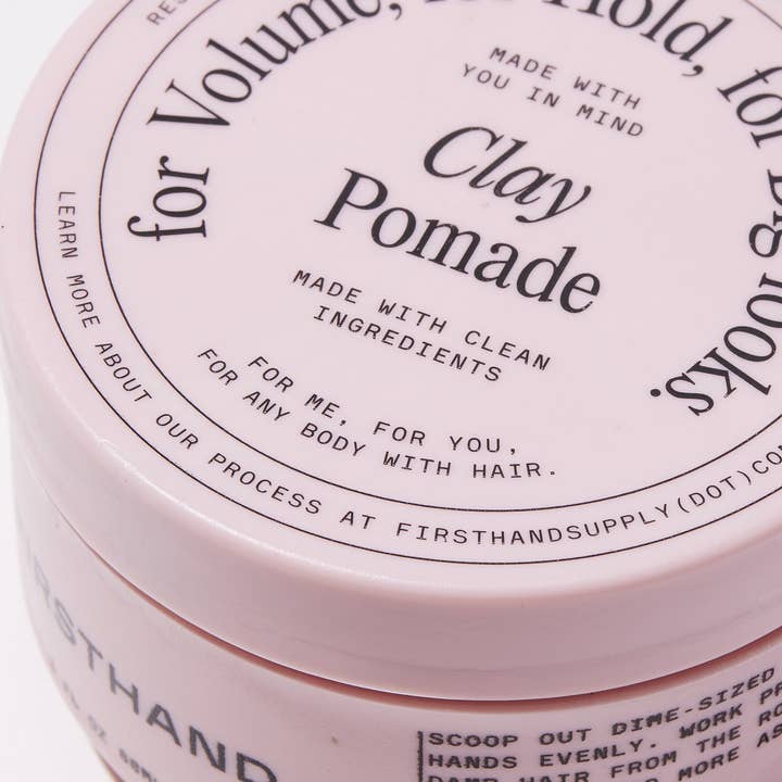 Firsthand Supply - Wholesale Hair Pomade - Men's - Clay Pomade (Case of 12)2