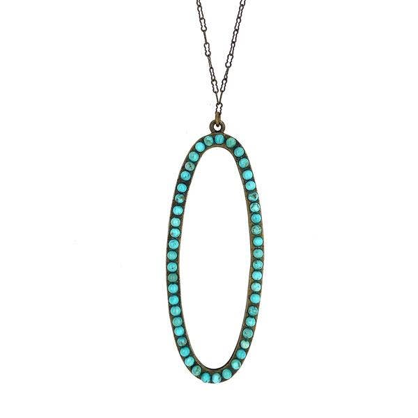 Rebel Designs Accessories - Vente Colliers à pendentif - Collier Goutte Ovale Ouvert