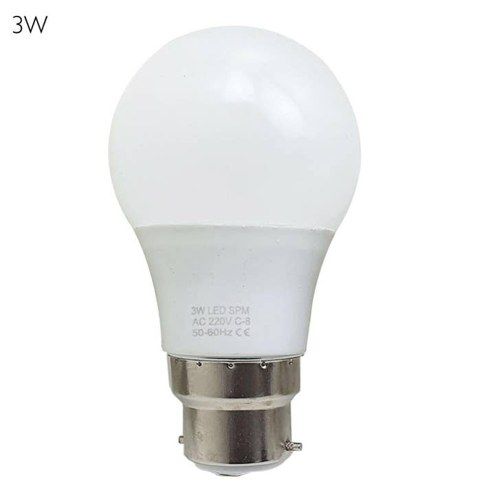 Ledsone - Wholesale Light Bulb/Puck - 3 X LED Lamp 3W-25W B22 E27 GLS Light Bulbs Cool White11