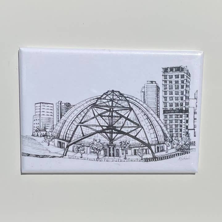 Civic Arena - Magnet for wholesale by KLoRebel Art Co.