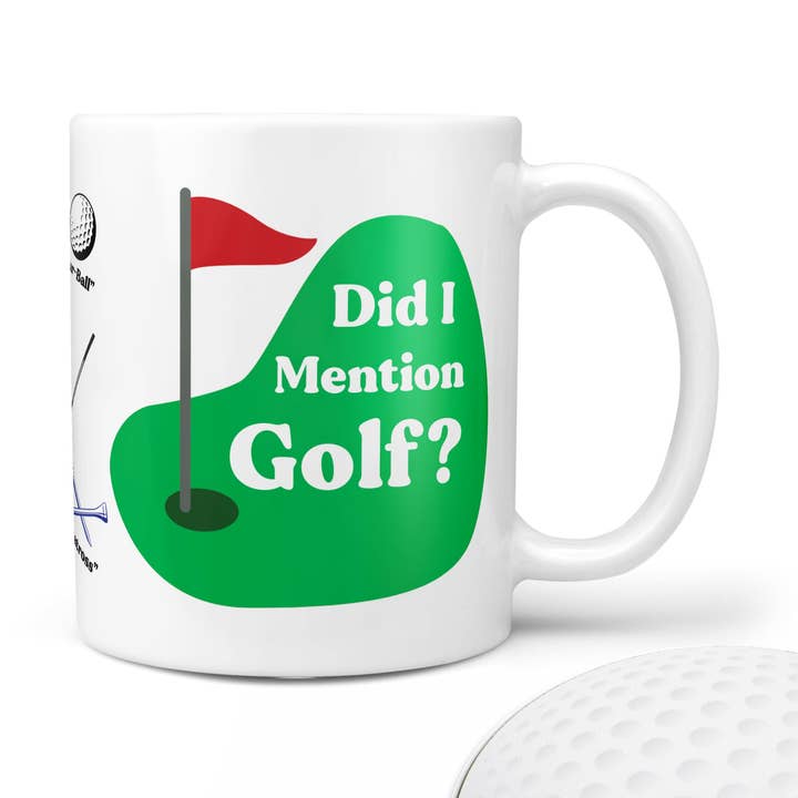 Did I Mention Golf? Personalised Mug for wholesale by Madry