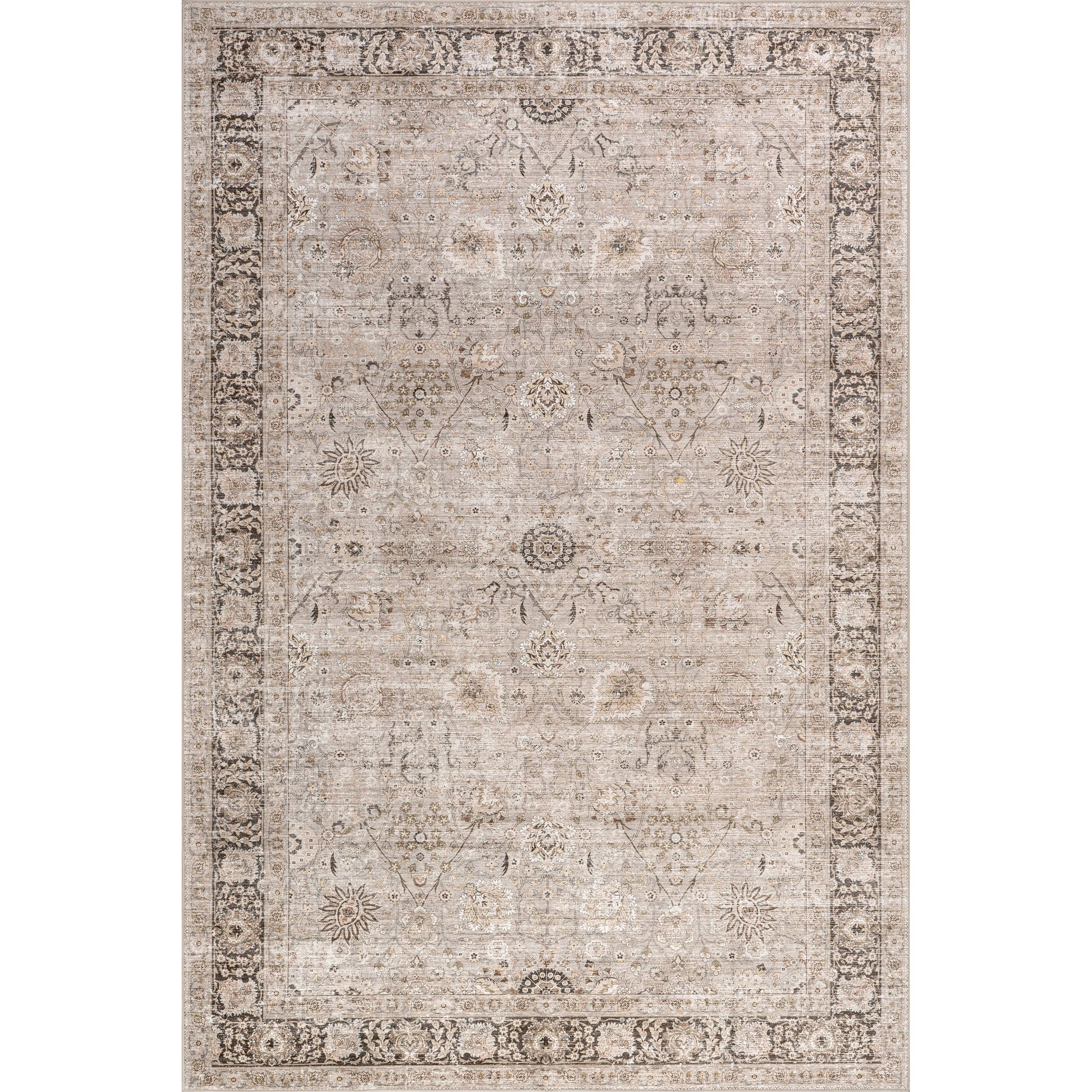RUGS USA - Wholesale Area Rug - Bayberry Spill Proof Vintage Machine Washable Area Rug13