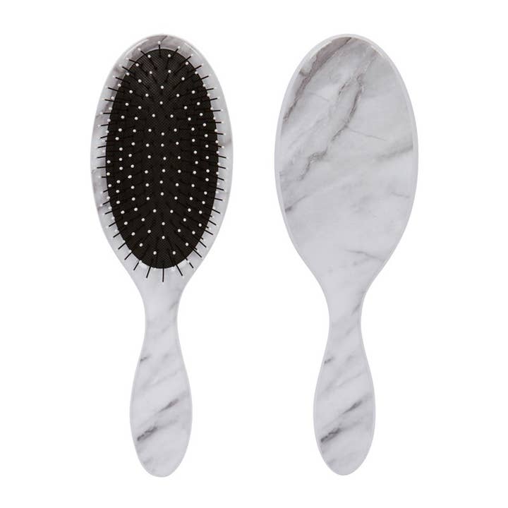 PINEAPPLE Beauty – wholesale Hair brush/comb – CALA 66802 Wet-N-Dry Detangling Hair Brush BnW - 6pc