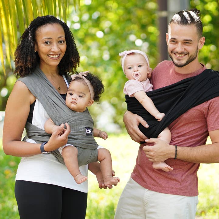 Cuddle Bug & Co – wholesale Baby carrier – Baby K'tan Breeze Black4