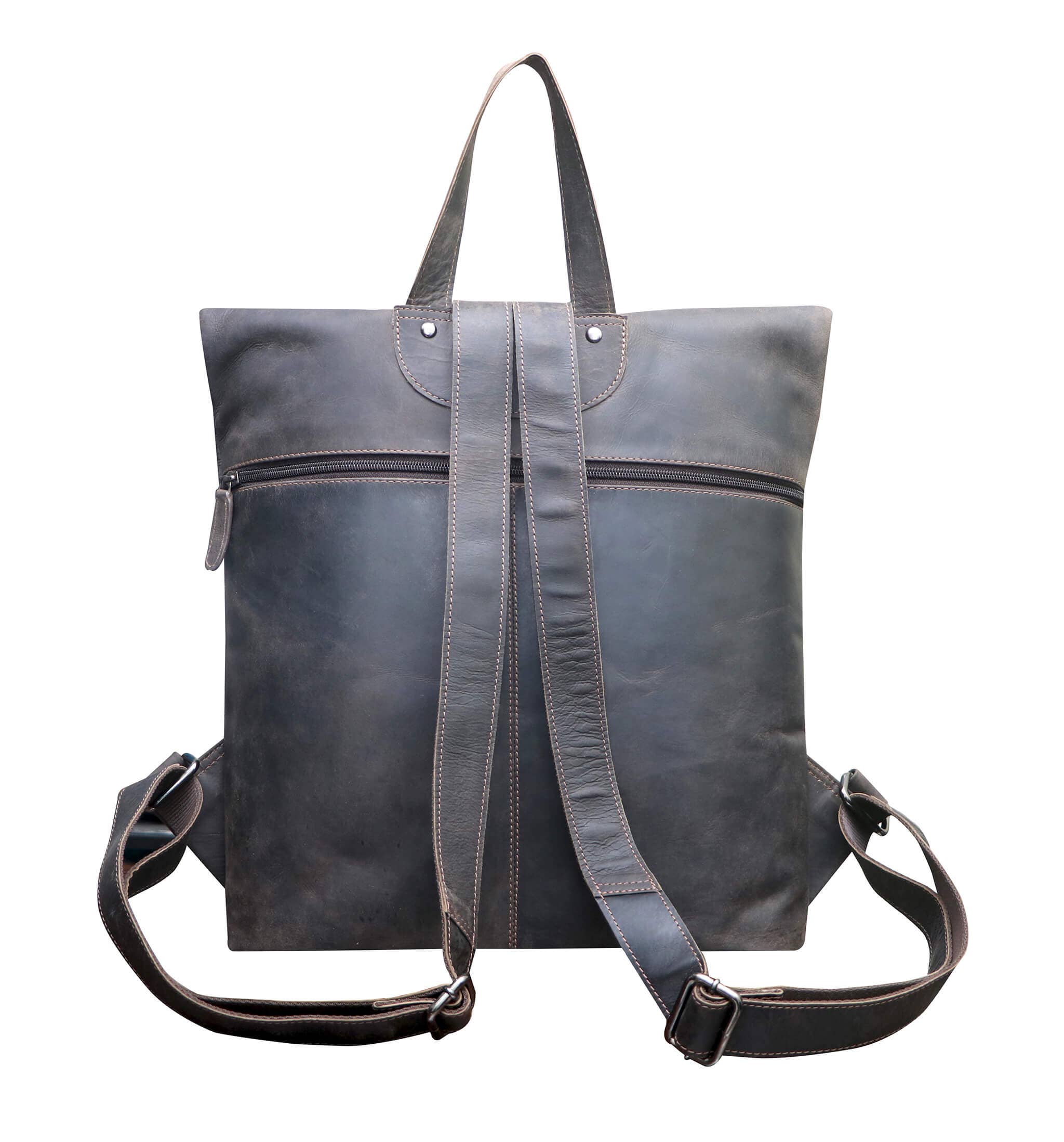 Greenwood - Wholesale Backpack - Unisex - Sandy leather backpack large women's laptop backpack 15.6" men1