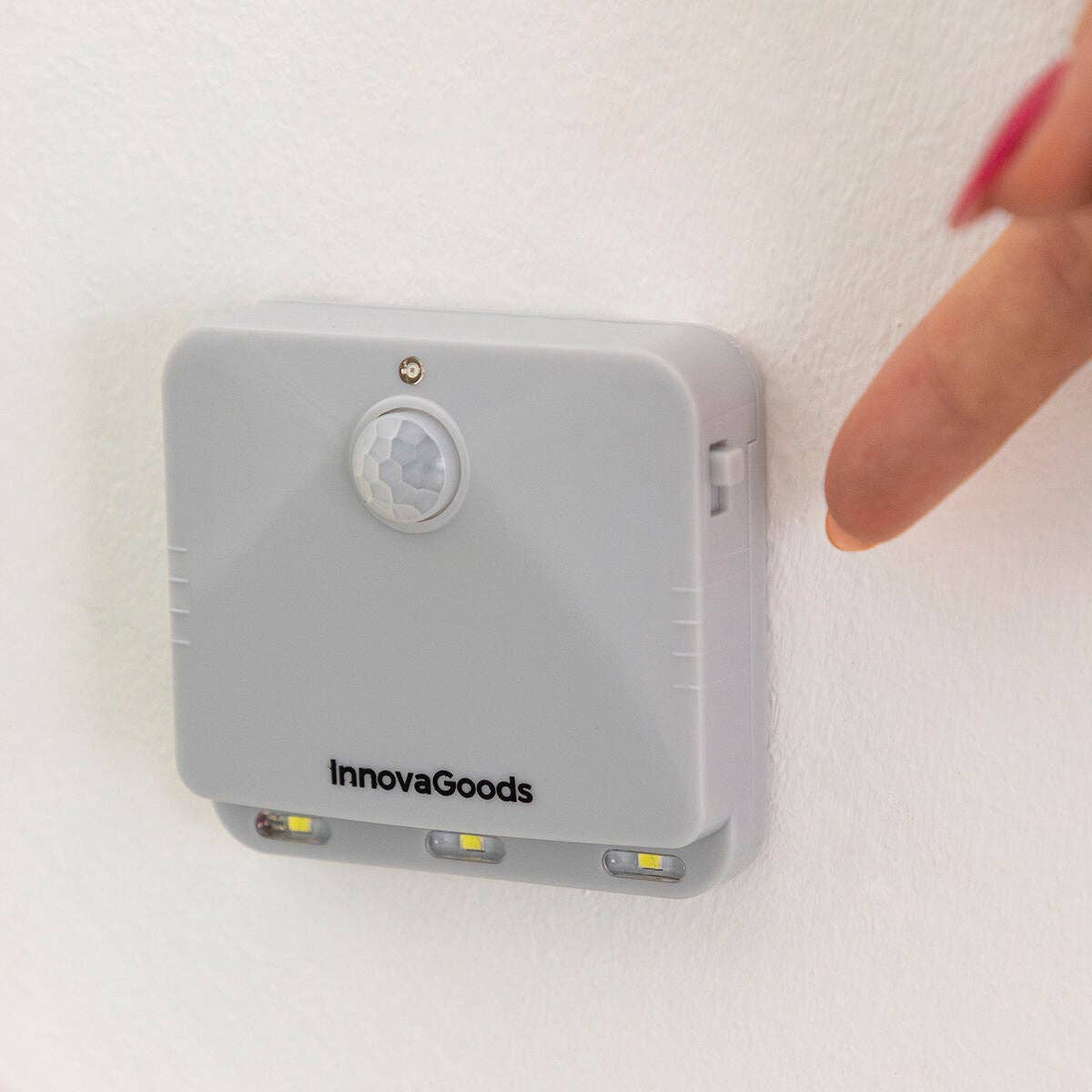 InnovaGoods - Vendita all'ingrosso Luci notturne - InnovaGoods Lumtoo Luci LED con Sensore di Movimento - 2 Pezzi7