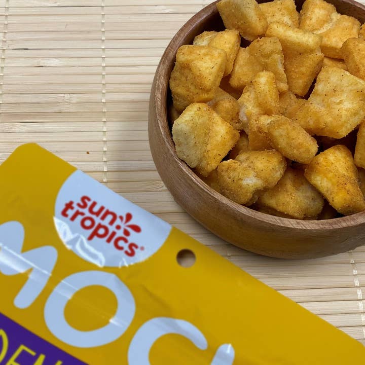 Sun Tropics - Wholesale Puffed Snack - Sun Tropics Mochi Snack Bites Golden Curry, 6 - 3.5oz