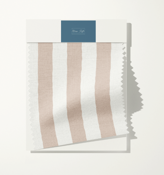 Melissa Dayton Art and Design - Wholesale Tapestry/Textile - Fairfield Stripe2