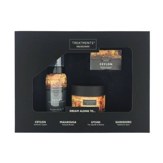 Behandlingar® - GSSC - Dusch & Scrub Presentförpackning - Ceylon för wholesale av Treatments