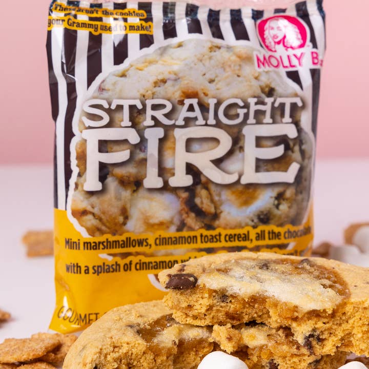The Straight Fire Cookie - Chocolate, Graham Crackers & more for wholesale by Molly Bz