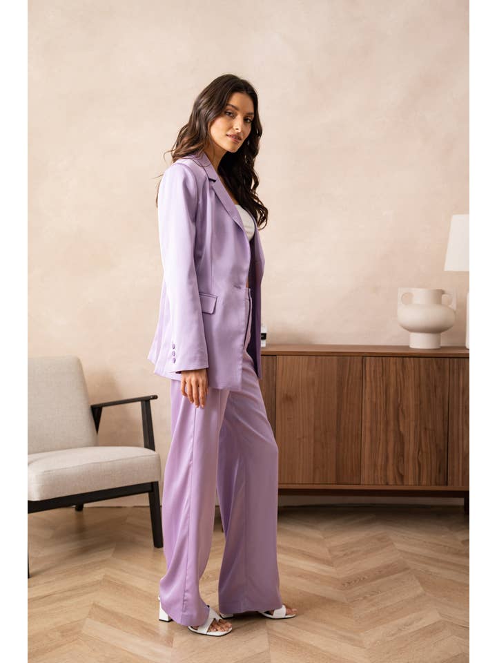 Attentif Paris - Vente Veste de tailleur – femme - Veste cintrée unie en satin39