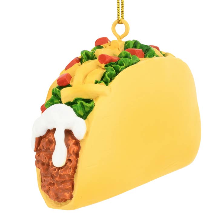 Taco Food Christmas Ornament for wholesale by Tree Buddees